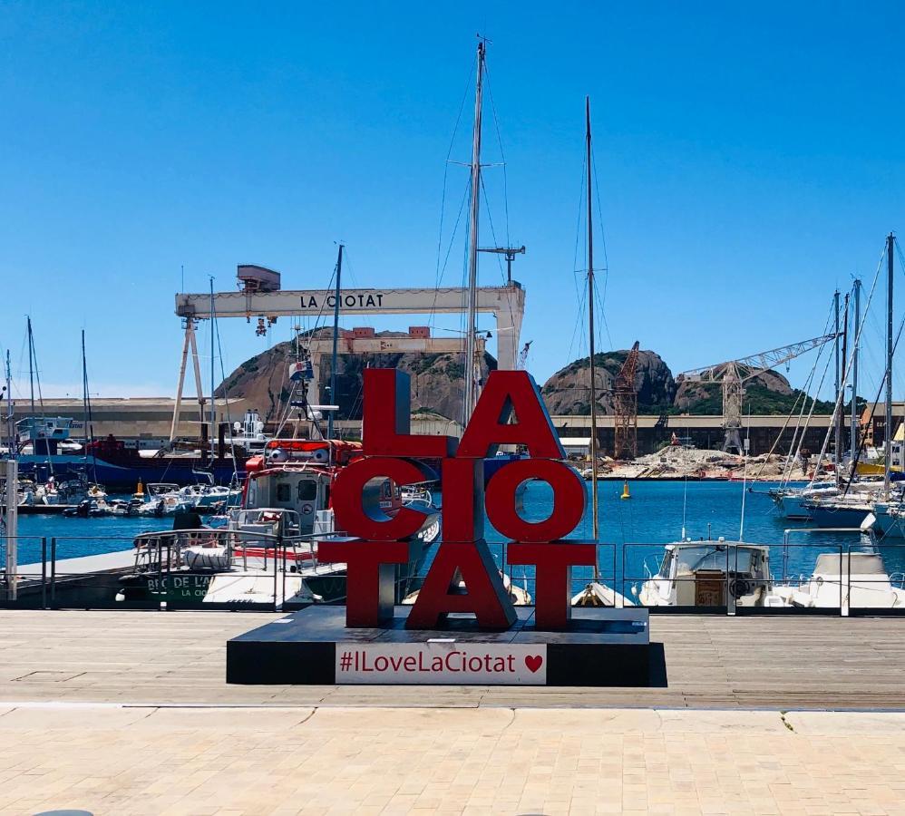 Duplex La Ciotat - Superbe 85 M2 - 6 Pers - 3 Chambres - Climatisation - Vue Mer Et Proche Du Vieux Port La Ciotat Exterior foto