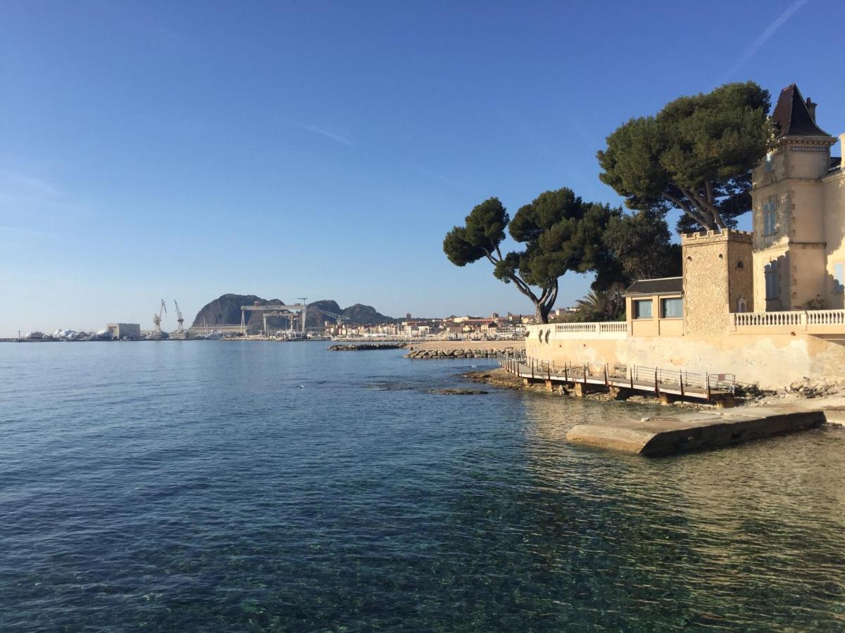 Duplex La Ciotat - Superbe 85 M2 - 6 Pers - 3 Chambres - Climatisation - Vue Mer Et Proche Du Vieux Port La Ciotat Exterior foto